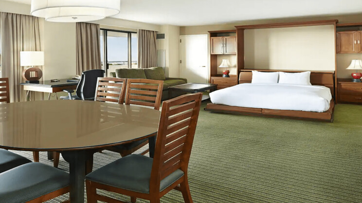 Studio Suite with King Wall Bed and Sofa Bed